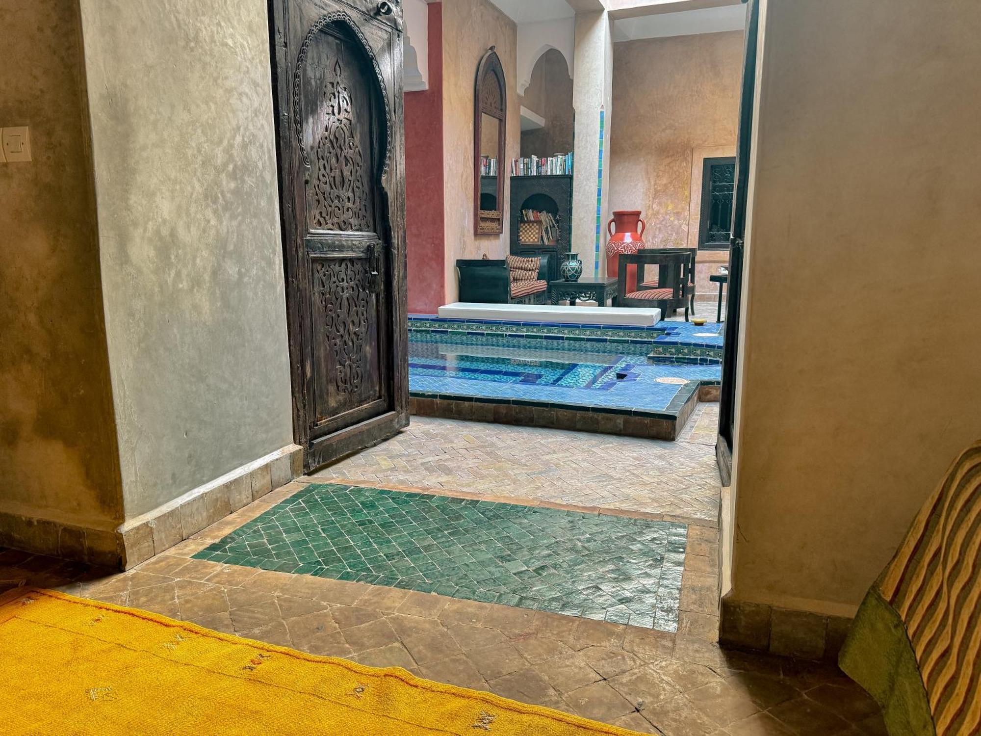 Riad Lapis-Lazuli Marrakesh Buitenkant foto