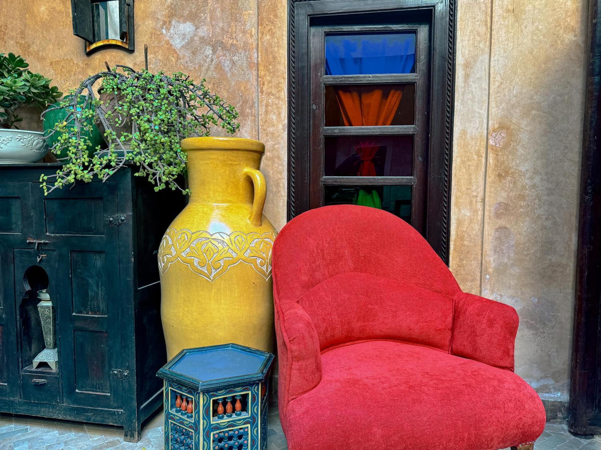 Riad Lapis-Lazuli Marrakesh Buitenkant foto