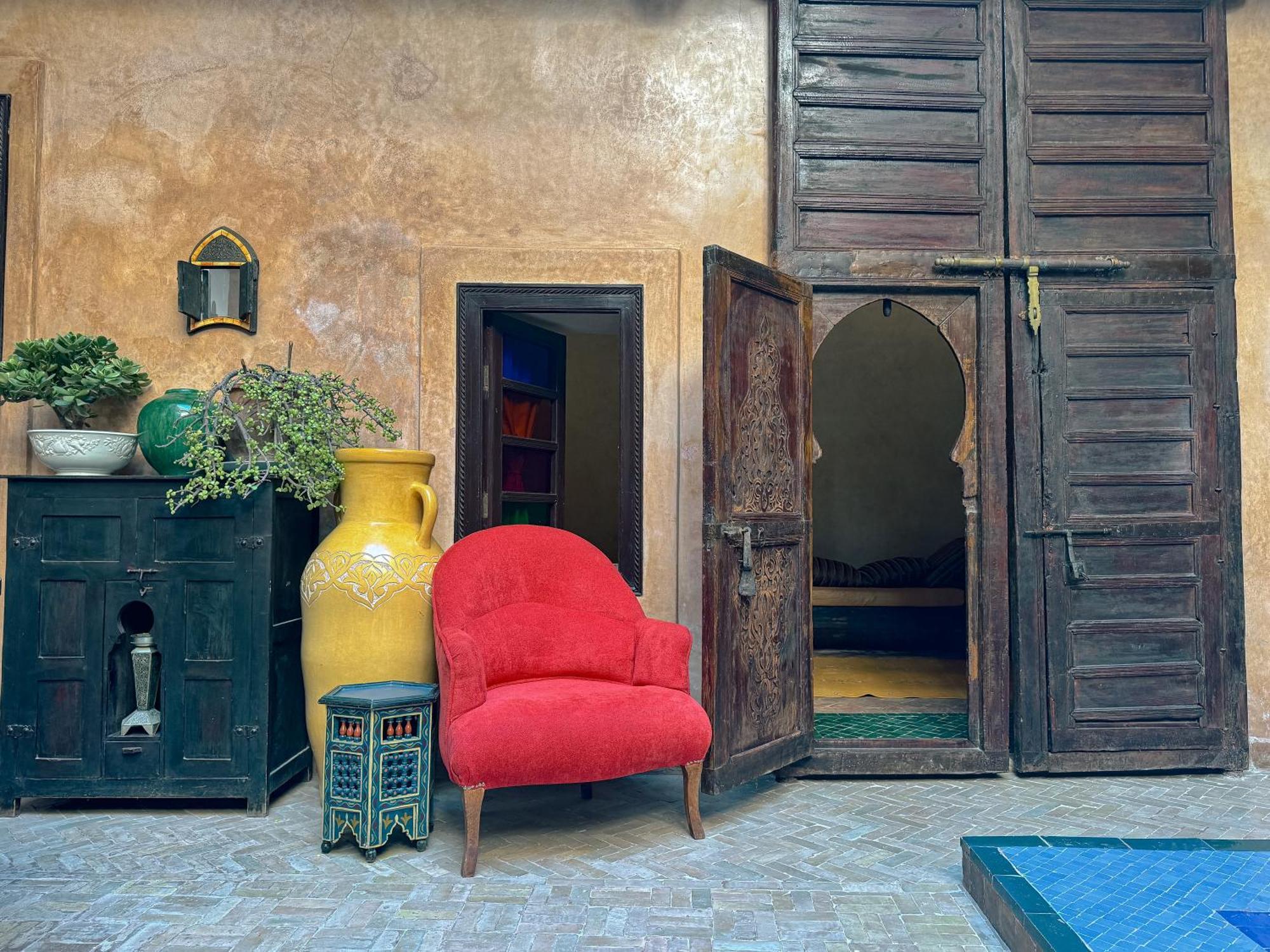 Riad Lapis-Lazuli Marrakesh Buitenkant foto