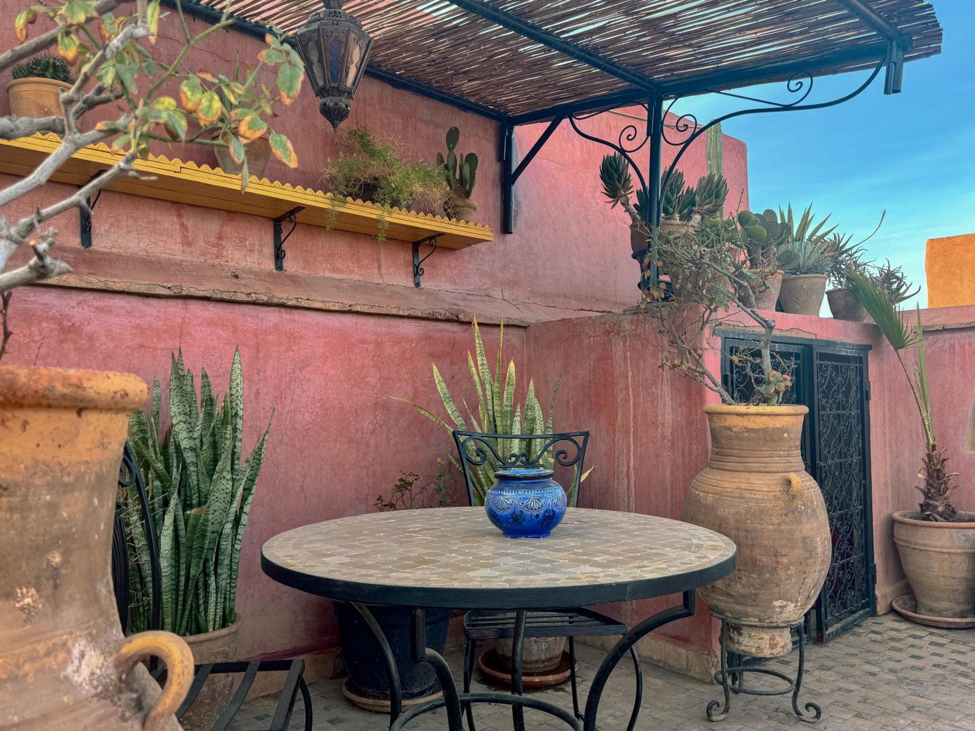 Riad Lapis-Lazuli Marrakesh Buitenkant foto